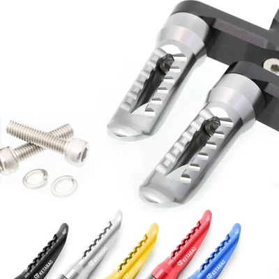 Titanium BOB 1.5" Lower Front Foot Pegs For Triumph Daytona 650 04-05 Foto 1 de 4