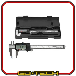 CALIBRO DIGITALE CENTESIMALE 150mm in ACCIAIO INOX con DISPLAY LCD ELETTRONICO - Photo 1/6