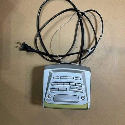 Sony Dream Machine AM/FM/TV/Weather Alert Alarm Clock Radio W/ Snooze ICF-C153V - Image 1 of 4