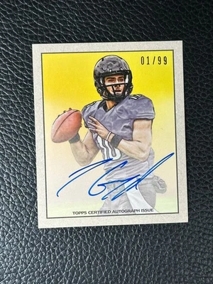 2014 Topps/50 Bowman Mini #85 Jimmy Garoppolo/99 autógrafo automático radiocontrol novato  Foto 1 de 2