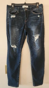 Mudd low rise skinny jeans dark wash size juniors 11 - Picture 1 of 4