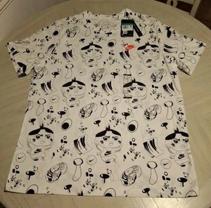 Nike Mens NWT TEE Food AOP DD1324-100 XL (White), X-Large - Picture 1 of 3