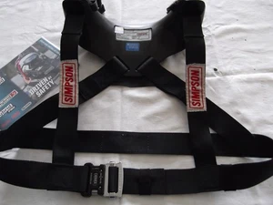 Simpson Hybrid Sport Head & Neck Restraint. FIA 8858 - 2010 Approved. 39" - 44". - Picture 1 of 8