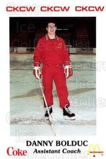 1986-87 Moncton Golden Flames #2 Danny Bolduc