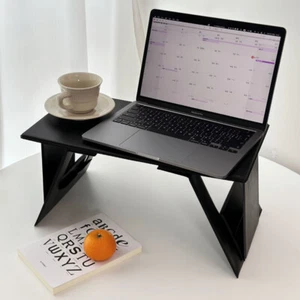 Foldable Laptop Work Table Mini Portable Notebook Computer Holder Car Bed  GF - Afbeelding 1 van 12