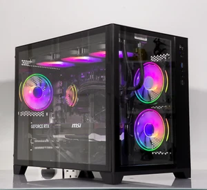 Ultimate Gaming PC AMD Ryzen 7 9800X3D, 16GB RTX 5070 Ti, 64GB DDR5, 2TB M.2 SSD - Afbeelding 1 van 12