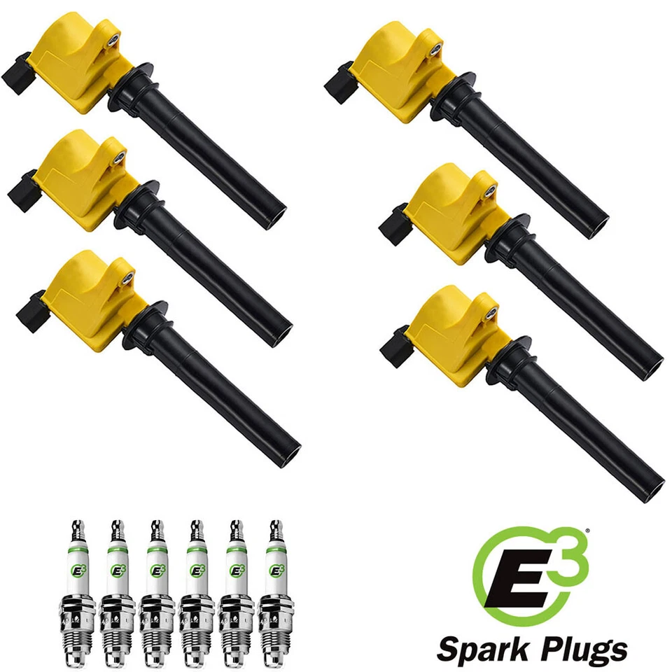 Bobina de encendido de alta resistencia y bujía E3 Premium para MercuryMariner 3,0 L FD502 Foto 1 de 3