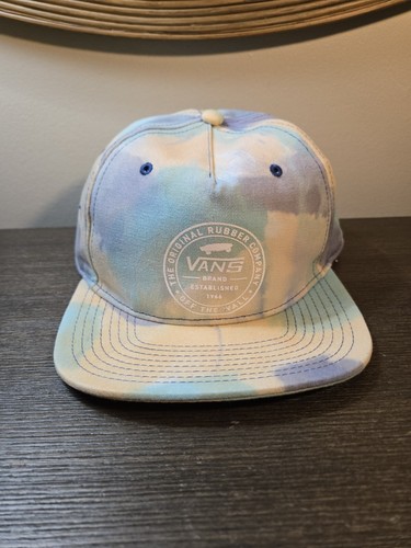 Cappello snapback Vans Off The Wall berretto tinta unita viola pesca flat Bill taglia unica
