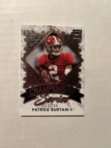 2021 Leaf Championship Series #/99 RC Patrick Surtain III - Picture 1 of 1