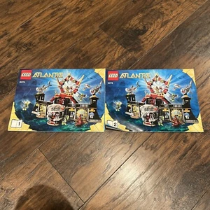 LEGO Atlantis 8061 Set Of Instructions MANUALS ONLY NO BRICKS!! - Picture 1 of 4