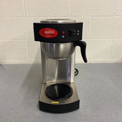 Cafetera comercial Avantco C10 12 tazas Pourover calentadores dobles - inoxidable Foto 1 de 4