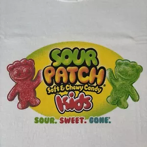 Camisa Promocional De Colección Sour Patch Kidsx Swedish Fish Candy Para Hombre XL Doble Cara - Imagen 1 de 7
