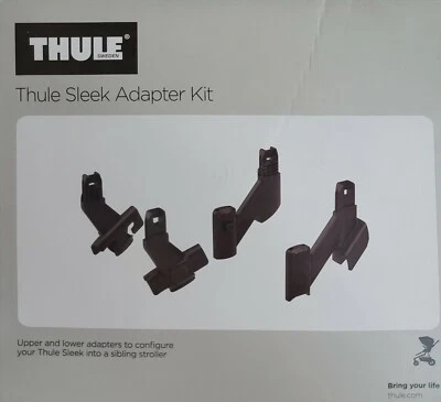 Elegante kit adaptador Thule para asiento de hermano, moisés y asientos de coche 11000326 Foto 1 de 2