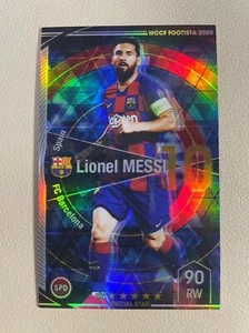 2020 Panini WCCF FOOTISTA Lionel Messi Refractor Card Barcelona Miami #23 - Picture 1 of 2