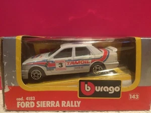 BURAGO SUPERBE FORD SIERRA RALLY EN BOITE 1/43 K5 - Imagen 1 de 5