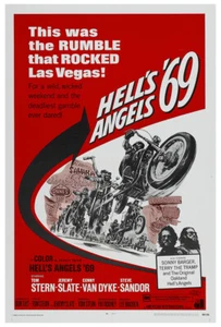 Hells Angels '69 - póster de película - 1969 - versión de EE. UU. - Imagen 1 de 5