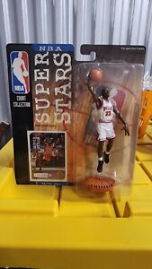 NBA Super Stars Court Collection 98/99 Season Michael Jordan White Jersey