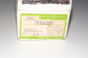 General Electric  CR306C002 600V 3 poles 10 HP size 1 coil 120V, 1-year warranty - Picture 1 of 11
