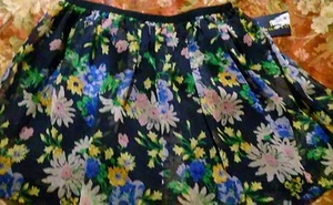 Nwt Girls Ralph Lauren Floral Lined  Skirt size 6 - Picture 1 of 1