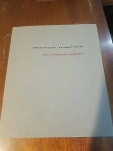 1996 Mustang Cobra Ford Special Vehicle Team Werbeprospekt - Bild 1 von 2