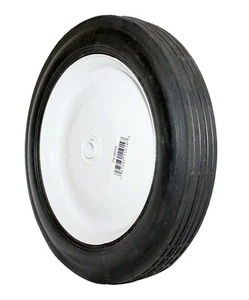 10x1.75 Unifit Steel Wheel w / Rib Tread - 1/2 "Center Hole - Parte # 74-2015 - Imagen 1 de 3
