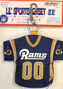 NFL St. Louis Rams Lil Sports Brat Keychain, NEW - Picture 1 of 2