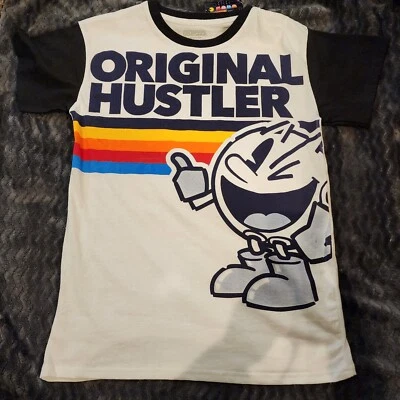 Pac-Man Original Hustler Graphic Unisex T- Shirt  Medium NWT - Image 1 of 4