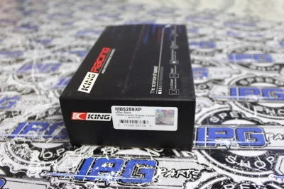 King STD Size pMAX Black Main Bearings For 02-06 Acura RSX K20 K20A K20A2 K20Z1 - Image 1 of 3