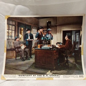 Vintage Photo Movie Still Ad Gunfight At The OK Corral 1957  - Picture 1 of 4