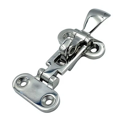 316 Edelstahl Riegel für Boote und Wohnmobile mit Anti-Rassel-Funktion - Bild 1 von 4