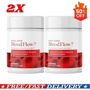 2PACK Bloodflow-7 Suplemento Circulación Sanguínea | Óxido Nítrico con Nitros=- - Imagen 1 de 9
