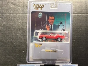 1/64 MINI GT FORD MUSTANG MACH 1 DIAMONDS ARE FOREVER 007J RED - Picture 1 of 2