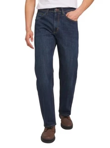 Wrangler Regular Fit Jeans Men’s 100% Cotton - Size 40x30 Color Dark Blue - Picture 1 of 5