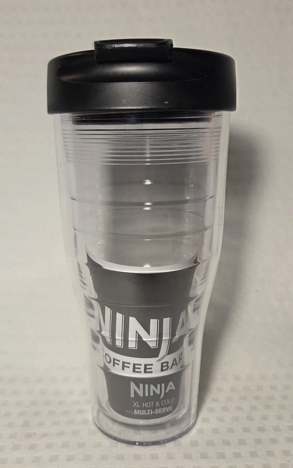 Ninja кофейный бар изолированная дорожная кружка стакан микроволновая печь и посудомоечная машина безопасный 22 унций - Изображение 1 из 4