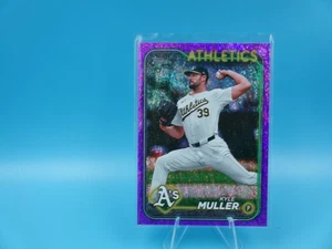 2024 Topps Update Series Kyle Muller Purple Holofoil 363/799 US80 - Picture 1 of 2