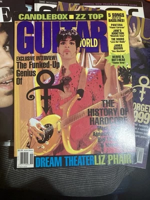 Guitar World Magazine November 1994 Prince Exclusive Interview  Foto 1 de 4