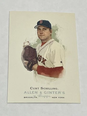 2006 Topps Allen & Ginter Baseball #153 - Curt Schilling - Boston Red Sox - Image 1 of 2