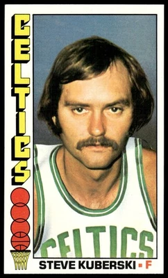 1976-77 Topps  Nm Steve Kuberski Boston Celtics #54 - Image 1 of 2