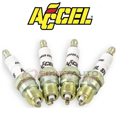 ACCEL Spark Plug for 1970-1971 Ford E-200 Econoline 5.0L V8 - Ignition bk Foto 1 de 4
