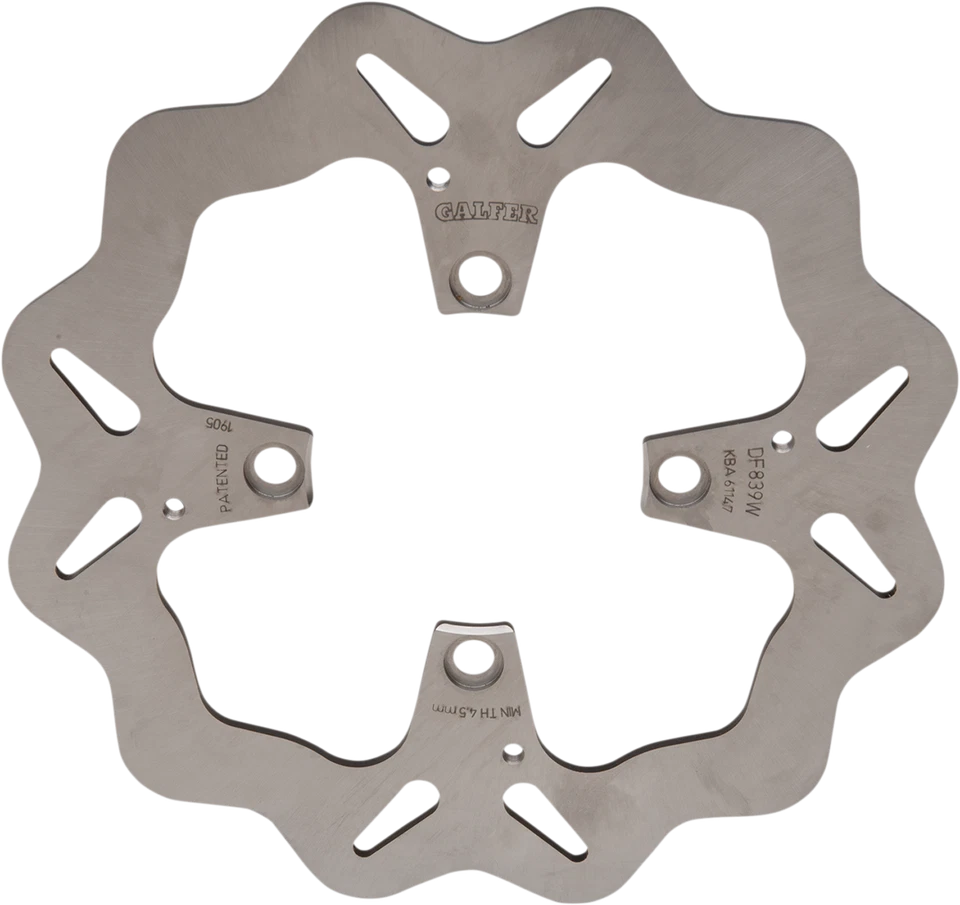 2010-2014 适用于 Ducati Multistrada 1200 GALFER 后转子 DF839W DF839W — 第 1/1 张图片