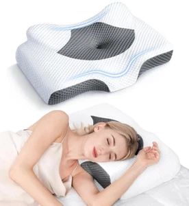 Ergonomic Adjustable Memory Foam Pillow - Picture 1 of 7