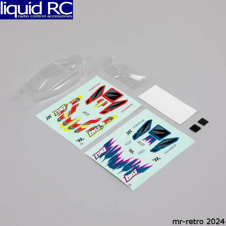 Losi -1771 Body & Wing Clear: Micro-B - Image 1 of 1