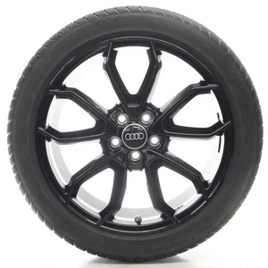 Audi A1 GB Winterräder 5-Arm-Carabus Schwarz Hankook 215/45R17 DOT24 82A071497 - Bild 1 von 7