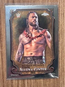 2025 Topps Chrome WWE - Roman Reigns - Allen & Ginter - Tribal Chief - Imagen 1 de 2