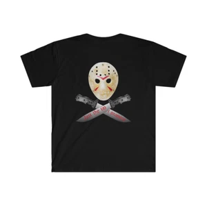 Meme T-Shirt - "Just the tip" Jason Maske T-Shirt, Gruselfilm T-Shirt Lustiges Shirt - Bild 1 von 25