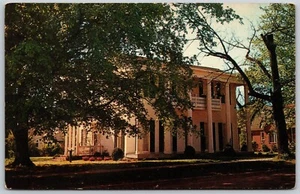 Postcard Mississippi Holly Springs White Pillars Kinloch Falconer - Bild 1 von 2
