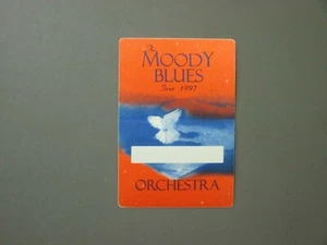 Moody Blues Backstage Pass Satin Sticker 1997 "Orchester" OTTO! - Bild 1 von 1