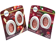 Febreze Small Spaces Air Freshener Cranberry Tart & Apple Cider 2 Packs LE