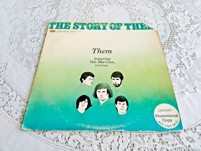 THEM. THE STORY OF THEM FEATURING VAN MORRISON. LONDON. LC 50001. 1977. PROMO. Foto 1 de 3