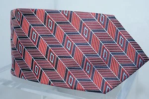 New Ermenegildo Zegna Men's Red Tie Striped Silk Neckwear Classic - Picture 1 of 12